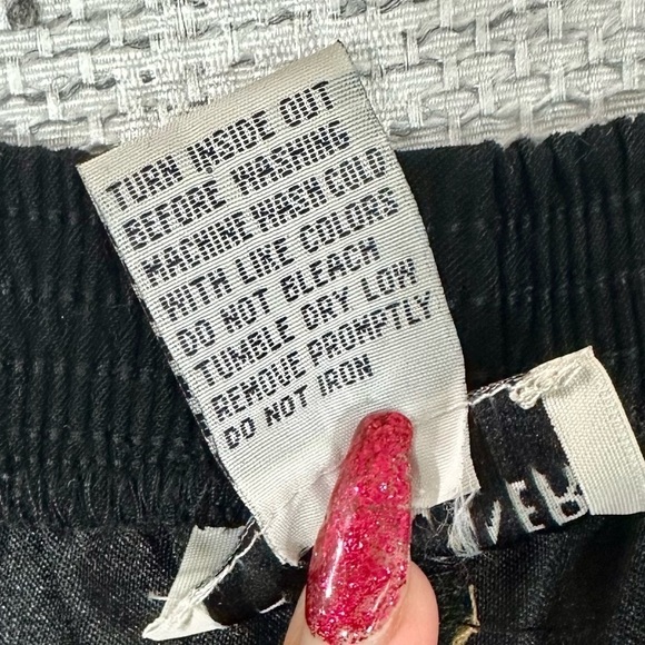 Alfred Dunner black microsuede elastic band pants size 10 - Picture 4 of 6